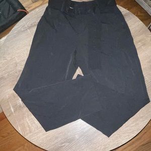 Black Work Pants - Straight leg